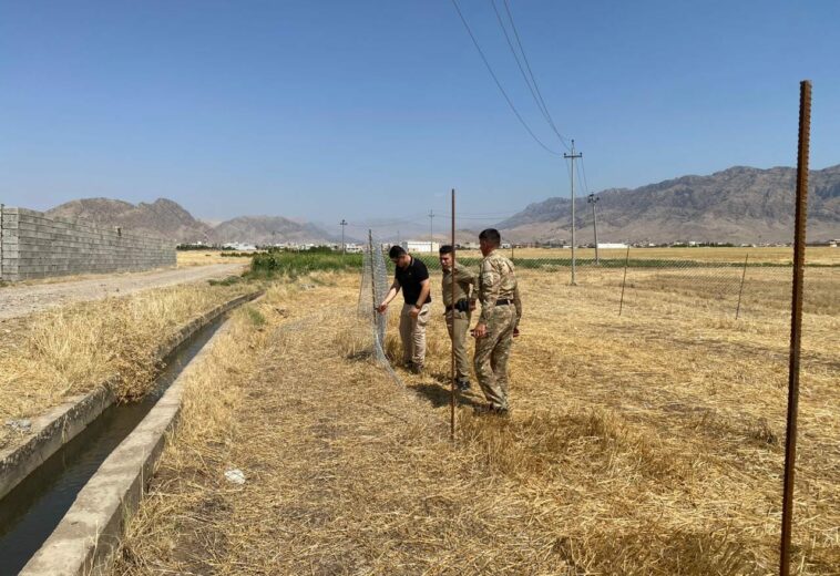 هاووڵاتییەک ئەو زەوییەی سیاج کردووە، کە بڕیارە بەسەر فەرمانبەران دابەشبکرێت