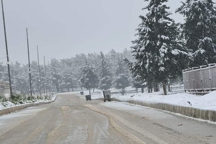 کەشوهەوا پێچەوانە بووەوە و لە سلێمانی و چەند ناوچەیەک بەفر دەبارێت