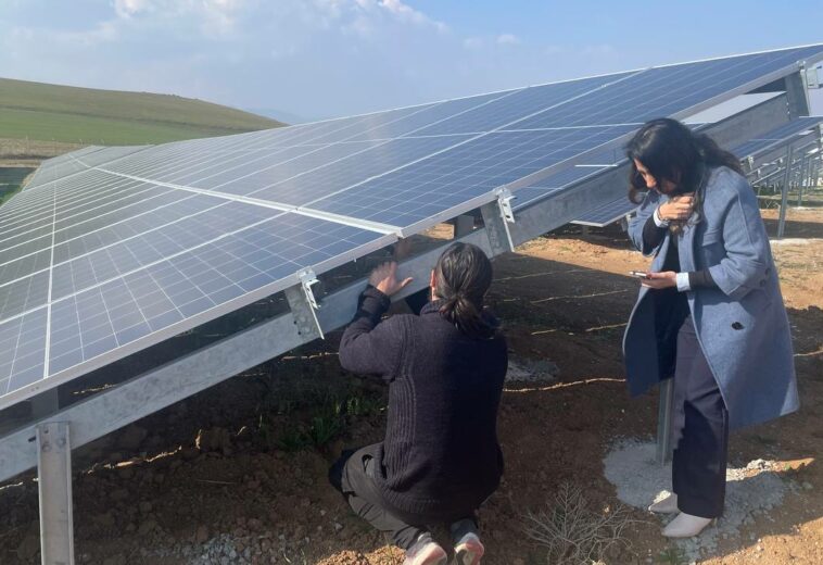 سلێمانی؛ وێستگەیەکی بەرهەمهێنانی کارەبا لە وزەی خۆر دروست دەکرێت